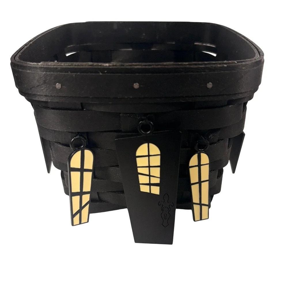 Longaberber 2012 Haunted House Basket Metal Roof 5 Tie-Ons Protector‎ Halloween